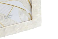 Cornice bianca in stile madreperla - 20x25cm