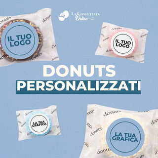 Donuts Incartate Personalizzati (MINIMO 18PZ)