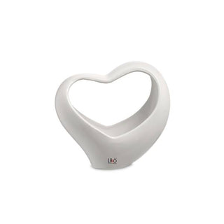 Likò - Vaso Bianco in Ceramica Cupido - 16x7,5x15