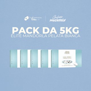 Maxtris - Kit 5kg Mandorla Élite Bianca (1.500 confetti) SCAD. 12 Maggio 2026