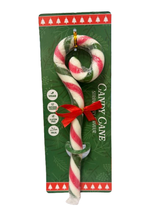 Maxi Candy Cane Natalizio Rosso Bianco e Verde 80g