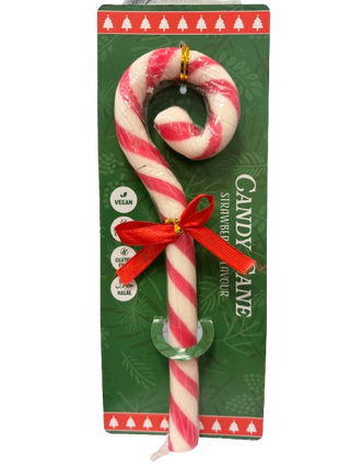 Maxi Candy Cane Natalizio Rosso e Bianco 80g