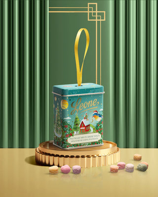 Leone - Set da 3 Pastiglie Miste Dissetanti Appendibile Natalizie - 30g cad.