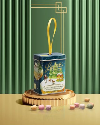 Leone - Set da 3 Pastiglie Miste Dissetanti Appendibile Natalizie - 30g cad.