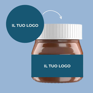 Mini Nutelline Personalizzabili con il TUO LOGO (MINIMO 30PZ) (LEGGI DESCRIZIONE)