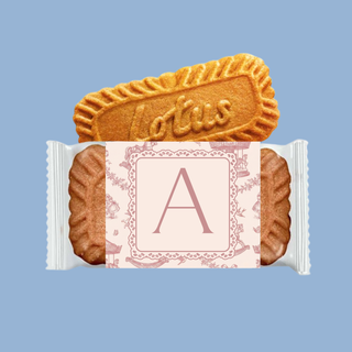 Biscotti Lotus di cortesia con iniziali! 6,5g (MINIMO 30PZ)