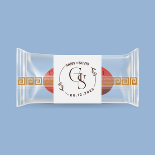 Confetti incartati con iniziali 3x3 (Minimo 60PZ)