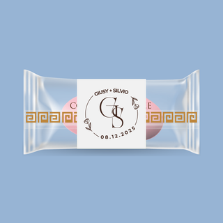 Confetti incartati con iniziali 3x3 (Minimo 60PZ)