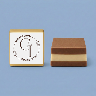 Cremino con iniziali 2.3x1.5cm (MINIMO 30PZ)