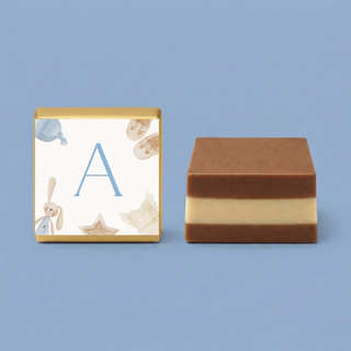 Cremino con iniziali 2.3x1.5cm (MINIMO 30PZ)