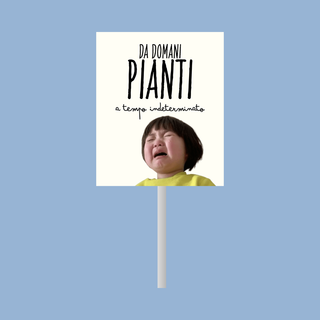 Lecca Lecca Meme Sticker Per la tua Laurea! 6,5g 7x6 (MINIMO 20PZ)
