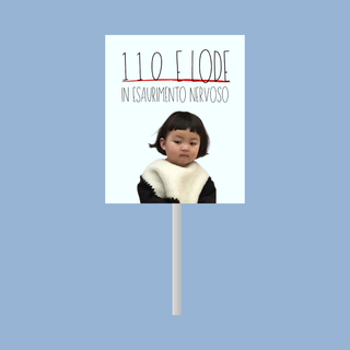 Lecca Lecca Meme Sticker Per la tua Laurea! 6,5g 7x6 (MINIMO 20PZ)