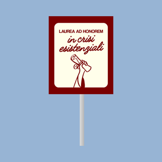 Lecca Lecca Meme Sticker Per la tua Laurea! 6,5g 7x6 (MINIMO 20PZ)