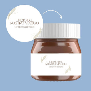 Mini Nutelline Personalizzate per il tuo Evento! (MINIMO 20PZ) (LEGGI DESCRIZIONE)