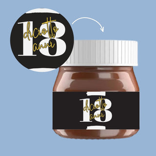 Mini Nutelline Personalizzate per il tuo Evento! (MINIMO 20PZ) (LEGGI DESCRIZIONE)