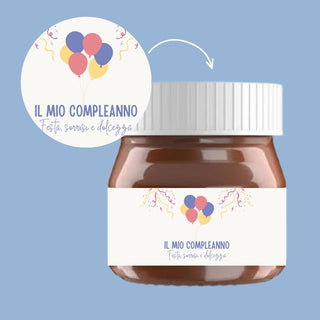Mini Nutelline Personalizzate per il tuo Evento! (MINIMO 20PZ) (LEGGI DESCRIZIONE)