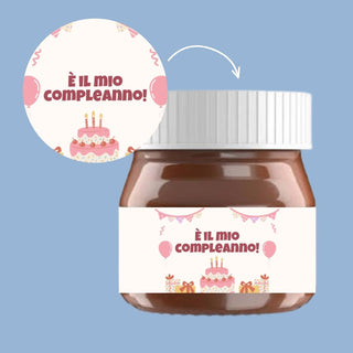 Mini Nutelline Personalizzate per il tuo Evento! (MINIMO 20PZ) (LEGGI DESCRIZIONE)
