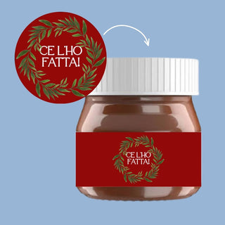 Mini Nutelline Personalizzate per il tuo Evento! (MINIMO 20PZ) (LEGGI DESCRIZIONE)