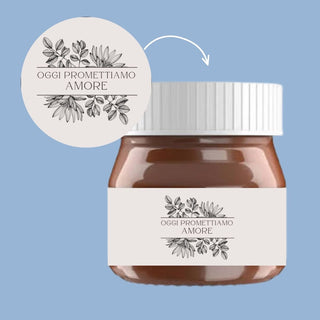Mini Nutelline Personalizzate per il tuo Evento! (MINIMO 20PZ) (LEGGI DESCRIZIONE)