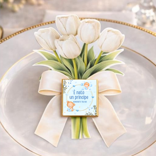 Segnaposti Tulipani Personalizzati per il tuo evento! 15x9 cm (MINIMO 20PZ)
