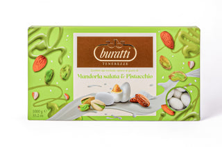 Buratti - Ciocomandorla Tenerezze Mandorla Salata e Pistacchio - 1Kg NOVITA' 2026!!!