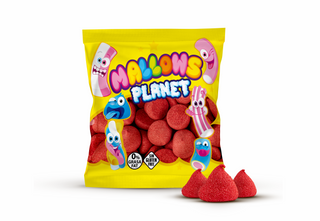 Top Mallow Marshmallow Palla Rossa - 500g