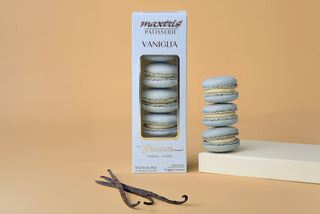 Maxtris Macarons Saveur Vanille Papier sucré 5pcs