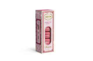 Pasticceria Maxtris - 5 Macaron Gusto Lampone Magenta Senza Glutine - 70g