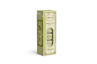 Pasticceria Maxtris - 5 Macaron Gusto Pistacchio Verde, Senza Glutine - 75g