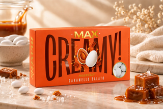 Confetti Maxtris - Ciocomandorla Max Creamy Caramello Salato Bianchi - 1kg
