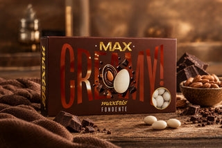 Confetti Maxtris - Ciocomandorla Max Creamy Fondente Tortora - 1kg