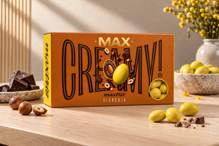 Confetti Maxtris - Ciocomandorla Max Creamy Gianduja Sun Giallo - 1kg