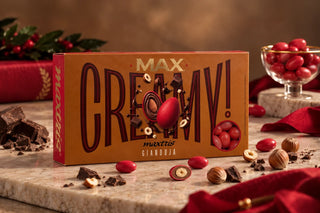 Confetti Maxtris - Ciocomandorla Max Creamy Gianduja Rosso Laurea - 1kg