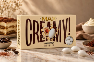 Confetti Maxtris - Ciocomandorla Max Creamy Tiramisù Bianco - 1kg