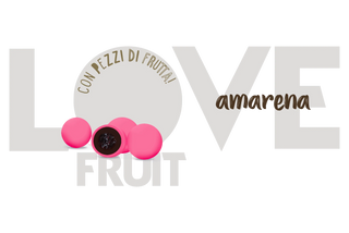 Confetti Maxtris - Love Fruit Ripieno Amarena Colore Fucsia - 1kg
