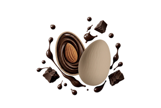 Confetti Maxtris - Ciocomandorla Max Creamy Fondente Tortora - 1kg