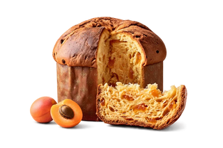 Pasticceria Maxtris - Panettone con Albicocche Candite Varietà Pellecchiella Campana - 1kg