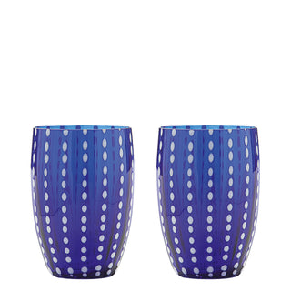 Zafferano Italia - Set da 2 Bicchieri Perle Tumbler (SCEGLI IL COLORE)