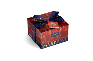 Pasticceria Maxtris - Panettone ai Tre Cioccolati Senza Uvetta e Scorze di Agrumi - 1kg