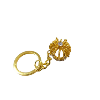 Portachiavi Corona Oro metallo da 16pz - 2cm