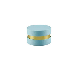 Cylindrical Tasting Box Blue and Gold SJ12/C