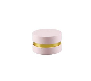 Pink and Gold Cylindrical Tasting Box SJ12/P
