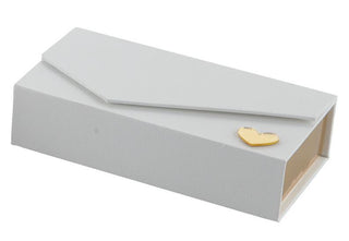 Star - Scatola Degustativa Rettangolare Telata Bianca - 14x7