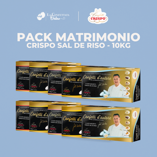 Kit Confettata Crispo Ciocomandorla Linea Sal De Riso da 10kg (SCEGLI IL GUSTO)