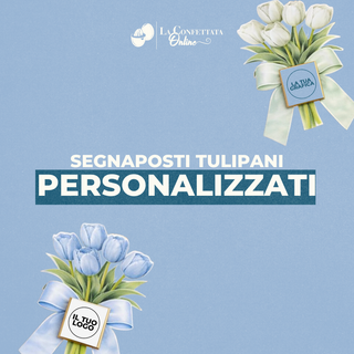 Tulipani Personalizzati 15x9 cm (MINIMO 20PZ)