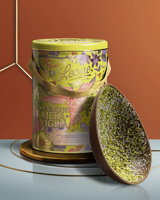 Leone - Uovo Cri Cri Latte 40% & Granella di Pistacchio Senza Glutine - 350g