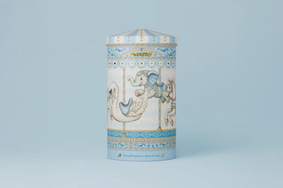 Maxtris - Ciocomandorla incartato singolarmente Latta Carillon Baby Celeste - 160g