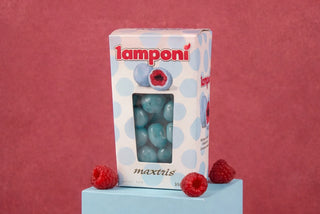 Maxtris -  Dragees Lamponì Celesti Ricoperto di Cioccolato Bianco - 350g