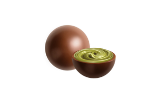 Cioccolato Maxtris - Astuccio Boule Pistacchio - 180g