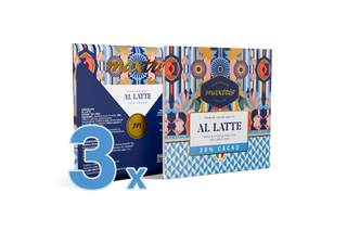 Maxtris - 3x Tavolette Cioccolato a latte - 70g